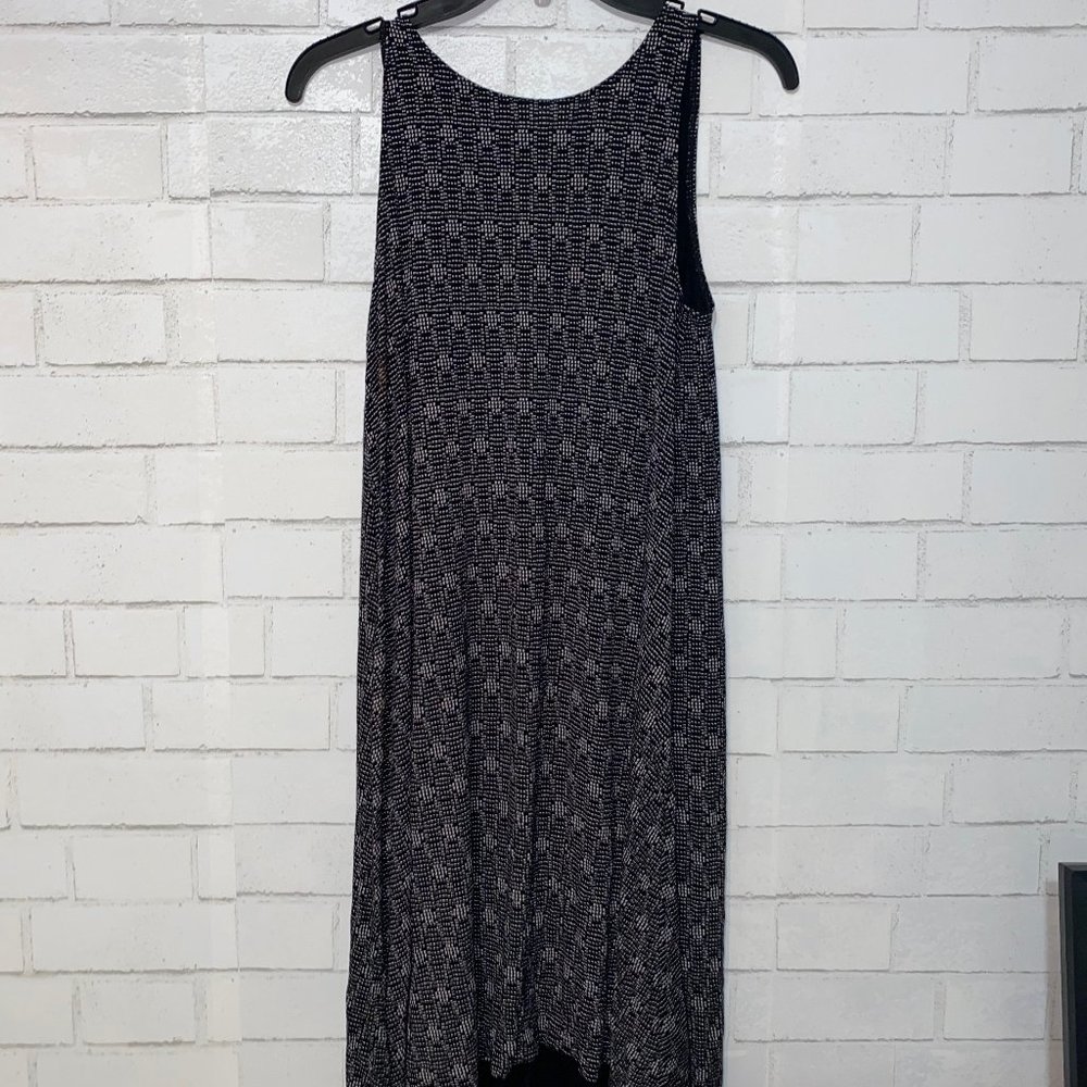 Black and White Soft Dress
